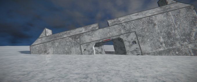 Blueprint Raided gate Space Engineers mod