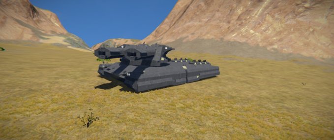 Blueprint Arcadian Super Tank (Chassis) Space Engineers mod