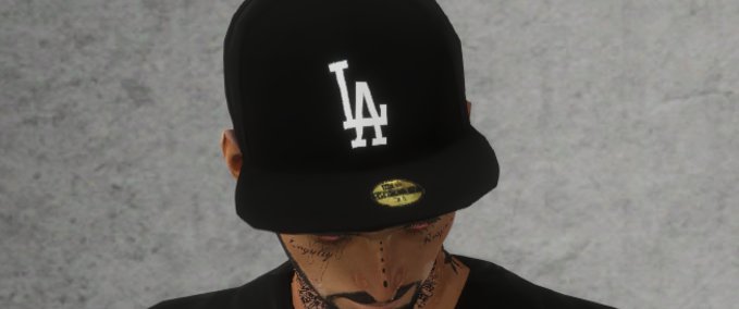 Gear LA Dodgers Snapback Hat 59fifty - Black Skater XL mod