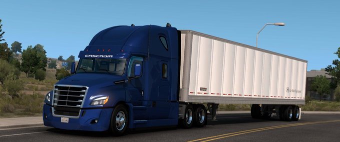 Trailer Besitzbarer Fruehauf Box Anhänger [1.38.x] American Truck Simulator mod