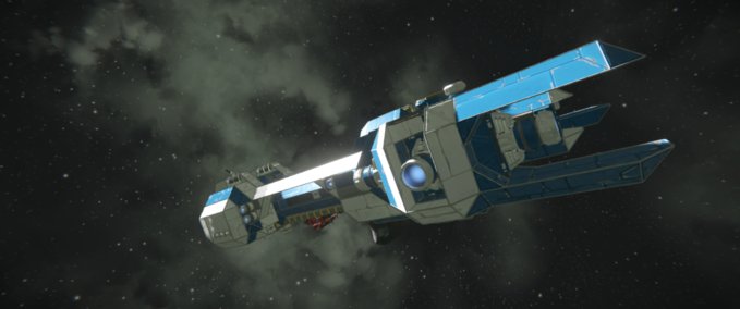 Blueprint Big Blue Space Engineers mod