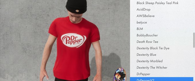 Gear Dr. Pepper Gear Pack Skater XL mod