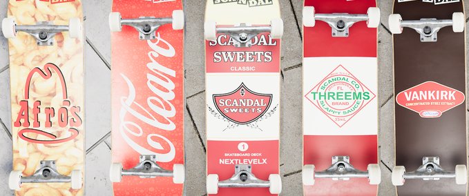 Gear Scandal Sellout Board Series Skater XL mod