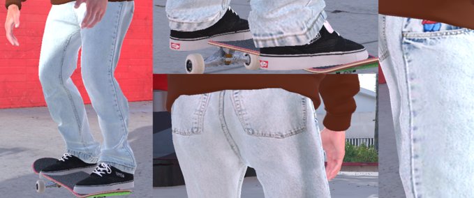 Gear Polar Big Boy Jeans Skater XL mod