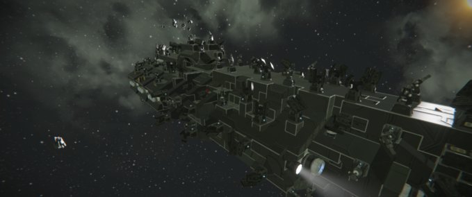 Blueprint DHO S.S Stealth Mk3 Space Engineers mod