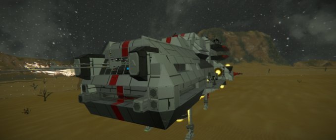Blueprint Rivera Space Engineers mod