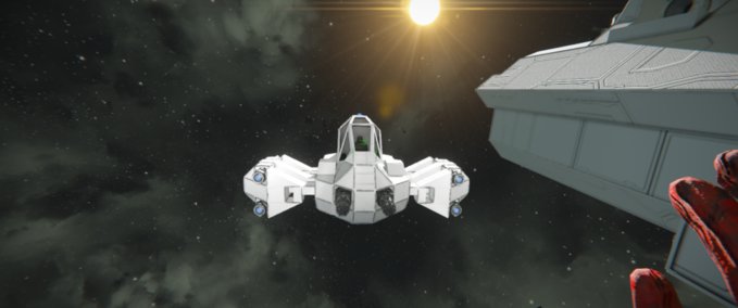 Blueprint Small fighter Space Engineers mod