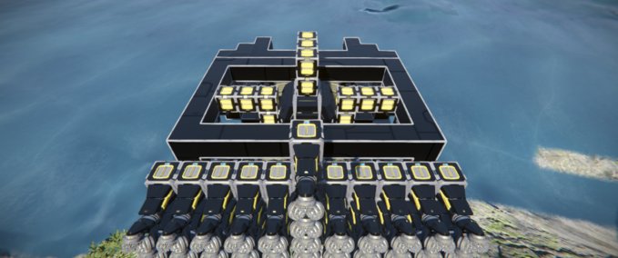 Blueprint Basic Miner (SuperBasic) Space Engineers mod