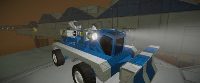 Blueprint Plow Rover Space Engineers mod