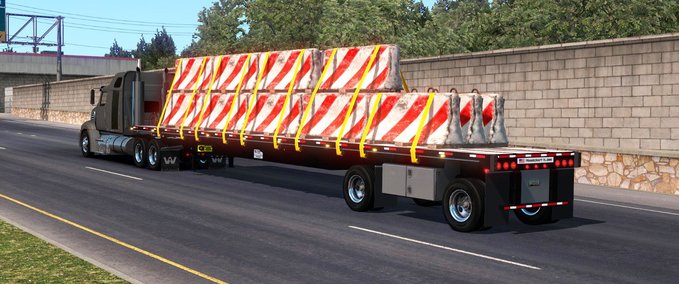 Trailer Besitzbarer Transcraft TL2000 Flatbed [1.38.x] American Truck Simulator mod