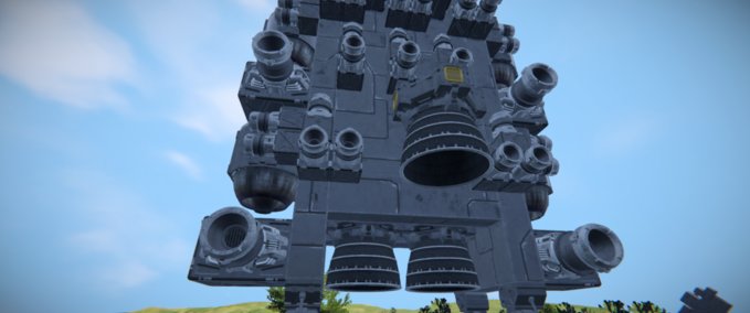 Blueprint Static Grid 8942 Space Engineers mod
