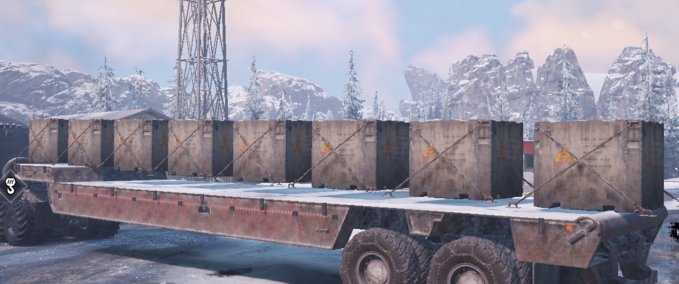 Subscribe 8 slot wide trailer and more SnowRunner mod