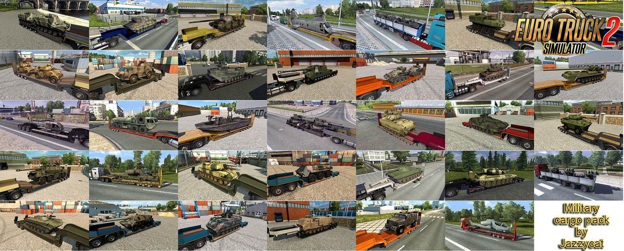 Cargo Pack "Military Vehicles" v3.3 by JC 1.34.x - Thumbnail 1