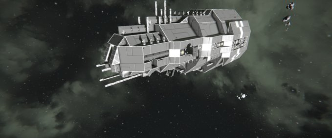 Blueprint UNSC HALCRYON CLASS Space Engineers mod