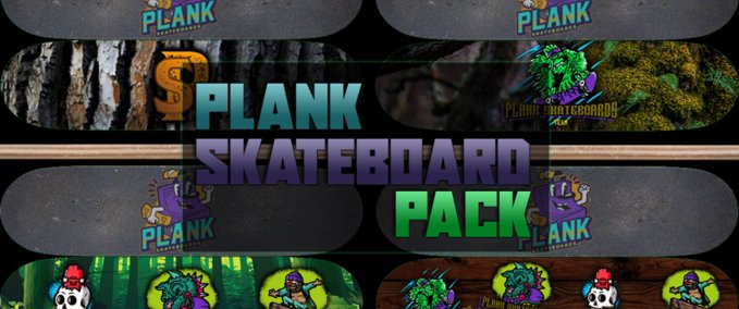 Gear Plank Skateboards - 4 set of decks and griptape Skater XL mod