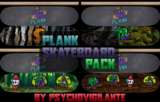 Plank Skateboards - 4 set of decks and griptape Mod Thumbnail