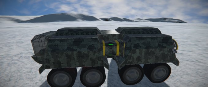 Blueprint Pinewood Survival Rover Space Engineers mod