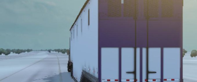 Trailer Besitzbarer Manac ChipVan [1.38.x] American Truck Simulator mod
