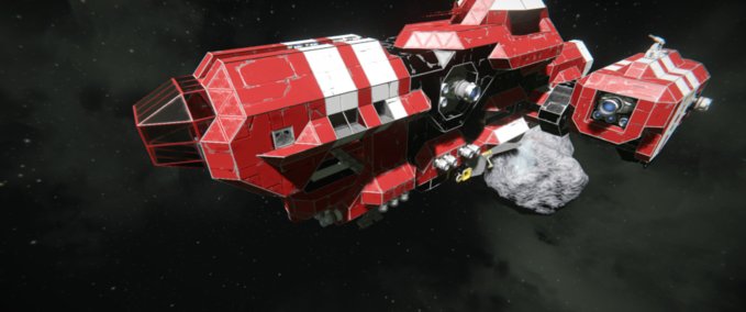 Blueprint Big Red Space Engineers mod