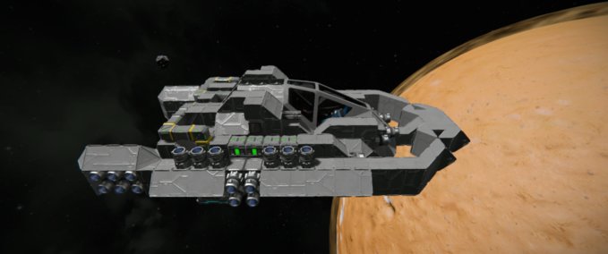 Blueprint Rss heavy fighter Space Engineers mod