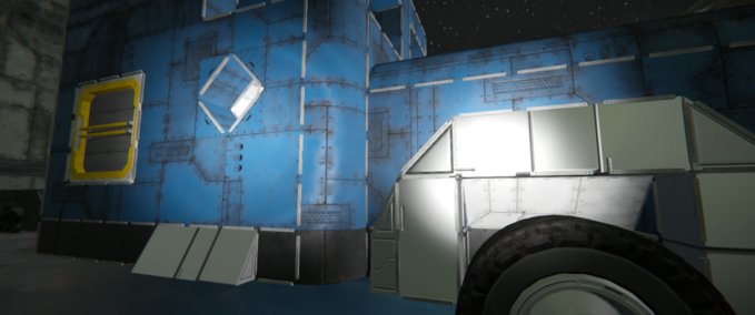 Blueprint Peterbilt 3 Space Engineers mod