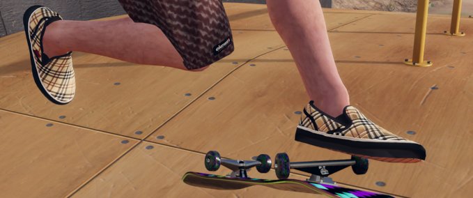 Gear Burberry Slip-ons Skater XL mod