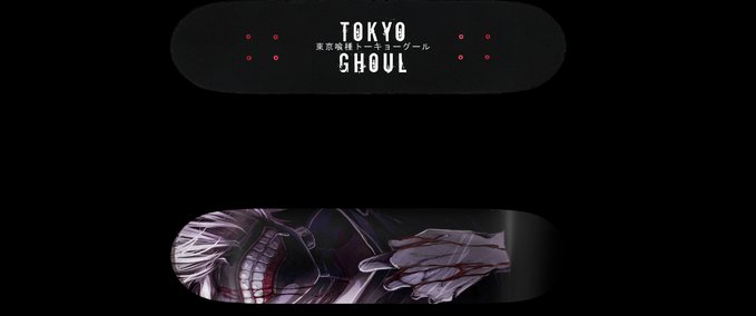 Gear Tokyo Ghoul Ken Deck Skater XL mod