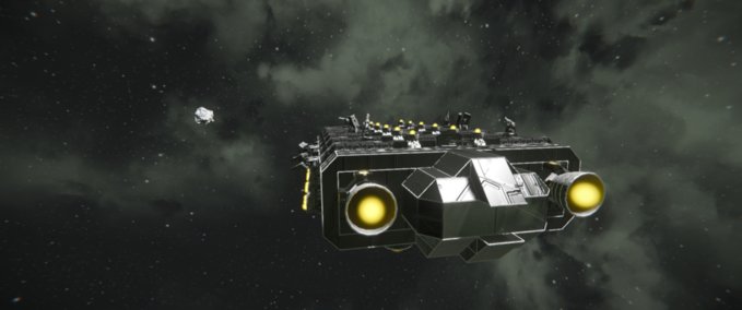 Blueprint Personnel transport ship 1 Space Engineers mod