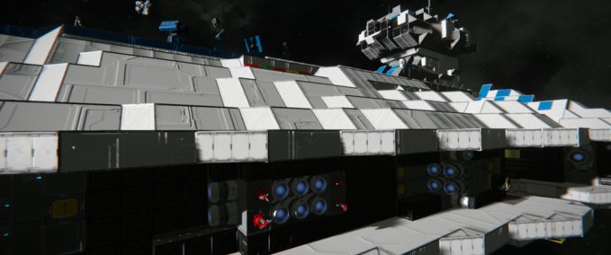 Blueprint Integrity Class CarrierFrigate Space Engineers mod
