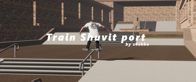 Map Train, Shuvit port by s4shko (beta) Skater XL mod