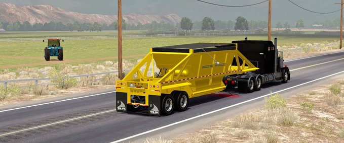 Trailer Besitzbarer Trailking Belly Dump [1.38.x] American Truck Simulator mod