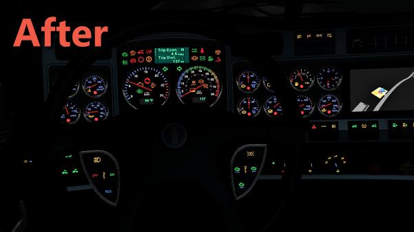 Kenworth W900 Recolored Dashoard [1.38.x] thumbnail 3