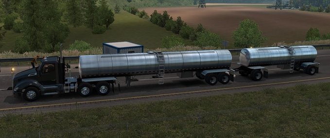 Trailer Food Grade Anhänger im Straßenverkehr [1.38.x] American Truck Simulator mod