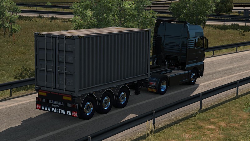 ETS2: PACTON CONTAINER PACK [1.38.X] v 1.0 update auf 1.38 Trailer Mod ...