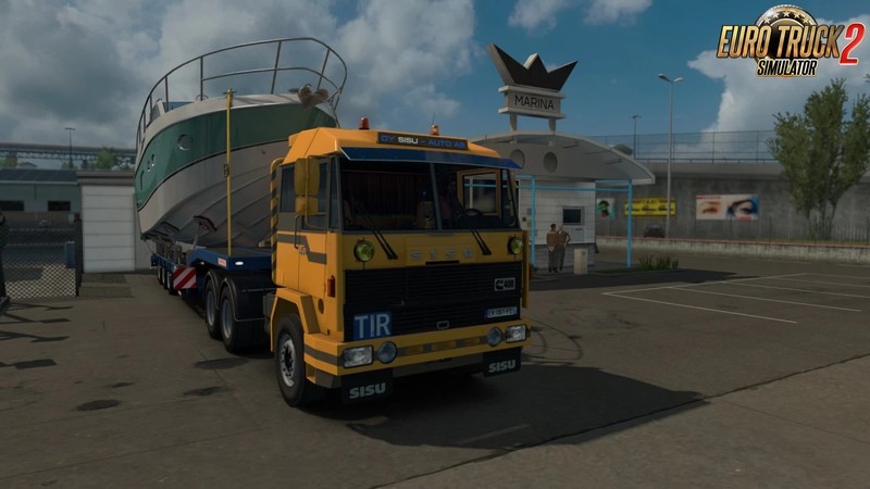 The Finnish Super Truck - Sisu R Truck Mod ETS 2 4K 