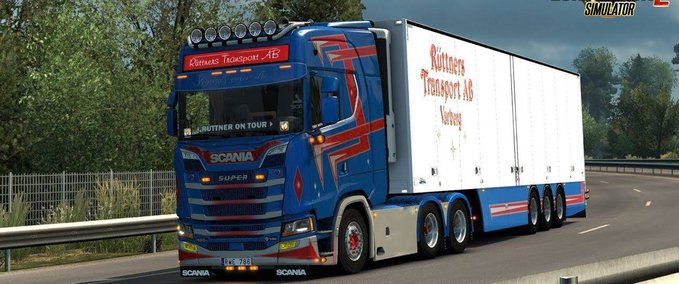Trucks SCANIA L6 STRAIGHT OPENPIPE [1.38.X] Eurotruck Simulator mod
