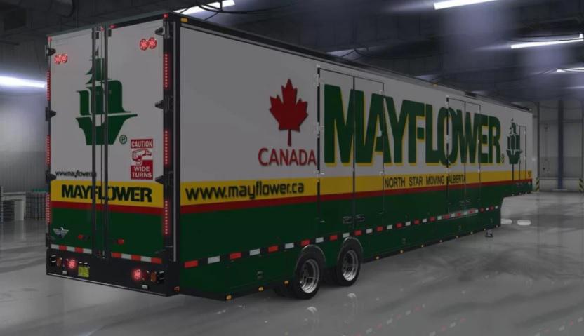 Kentucky RD Moving Van Trailer v1.0 (1.36.x) thumbnail 5