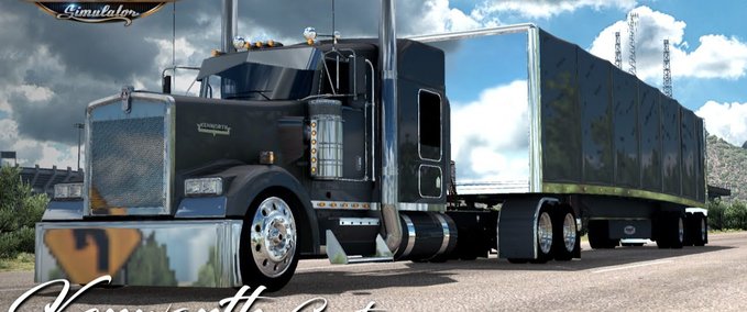 Trucks KENWORTH W900 PINGA [1.38.X] American Truck Simulator mod