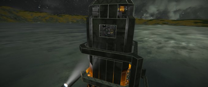 Blueprint To the Core Drilling Habitat Space Engineers mod