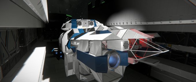 Blueprint Rebuilt Cruiser Space Engineers mod