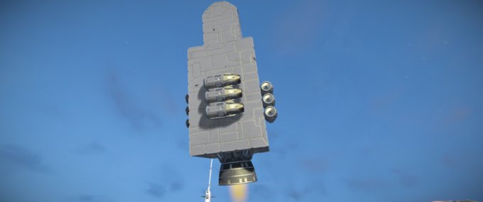 Blueprint RC Rocket (Small) (Explosive) Space Engineers mod