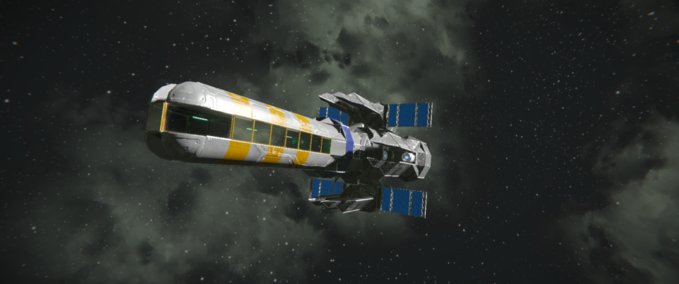 Blueprint Thumper&amp;Co. Luxury class starship Space Engineers mod