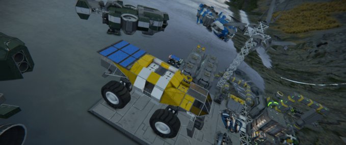 Blueprint Rescue Rover 1 Space Engineers mod
