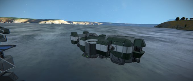 Blueprint B-980 Hauler Space Engineers mod