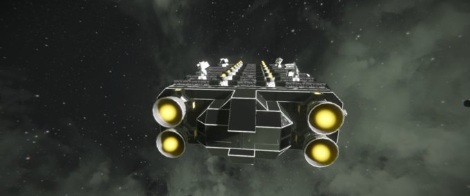Blueprint Big bomber Space Engineers mod