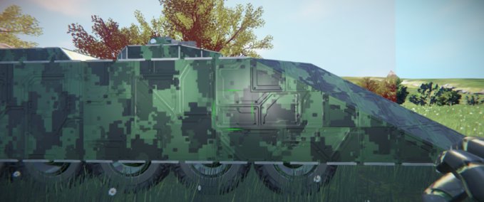 Blueprint Heavy Assault Tank Space Engineers mod
