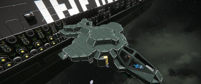 Blueprint UNSC D77 PELICAN MINI Space Engineers mod