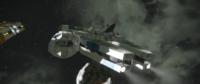 Blueprint Millennium Falcon Mk.ll Space Engineers mod