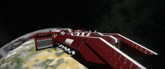 Blueprint ATLAS Citadel-Class Dreadnought Space Engineers mod