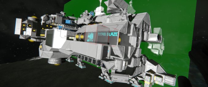 Blueprint Project Titan Blaze.6 Space Engineers mod